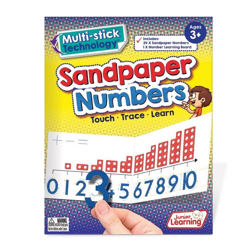 Multi-Stick Sandpaper Numbers