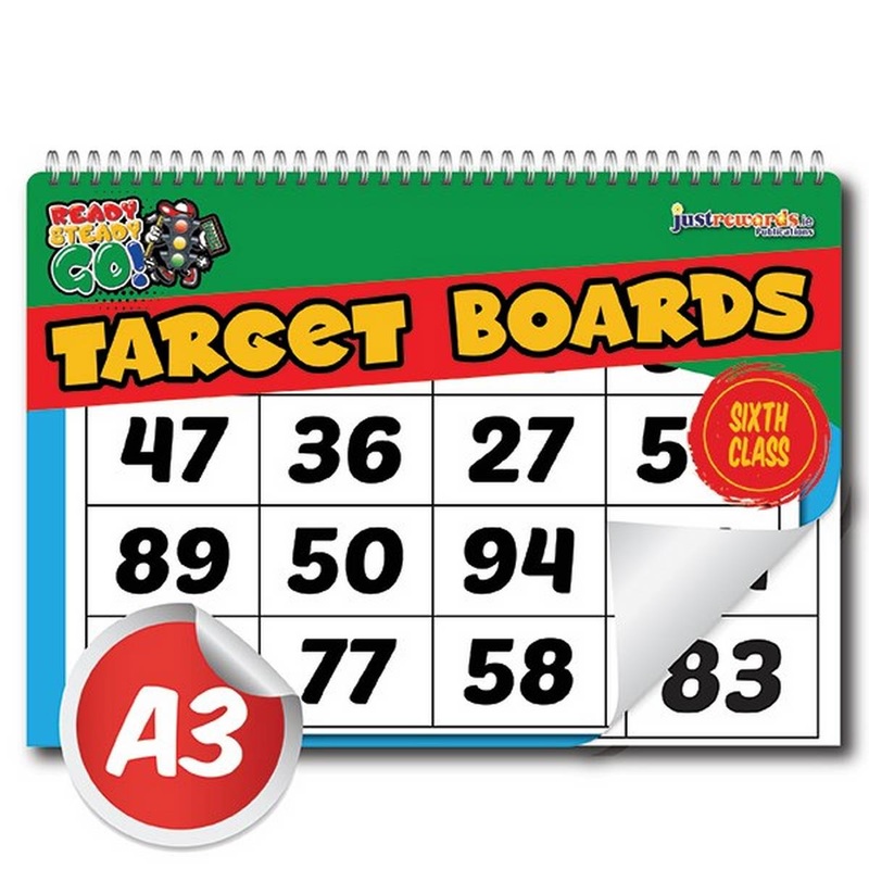 Target Board 6th Class  Mental Maths Activities