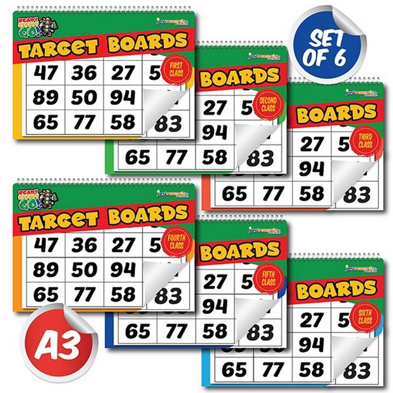 Target Boards Bundle Offer (6 Sets) Mental Maths Activities