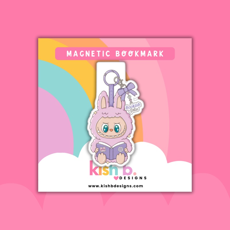 LaBookish Girlie| Magnetic Bookmark (ONLINE ORDER ONLY)