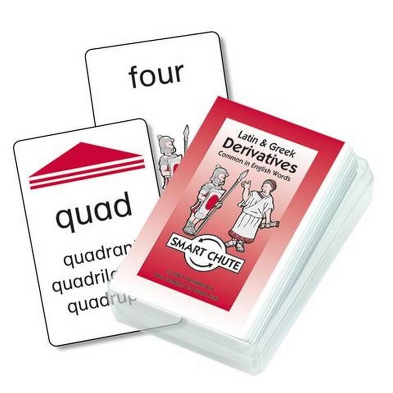 Latin & Greek Derivatives Chute Cards