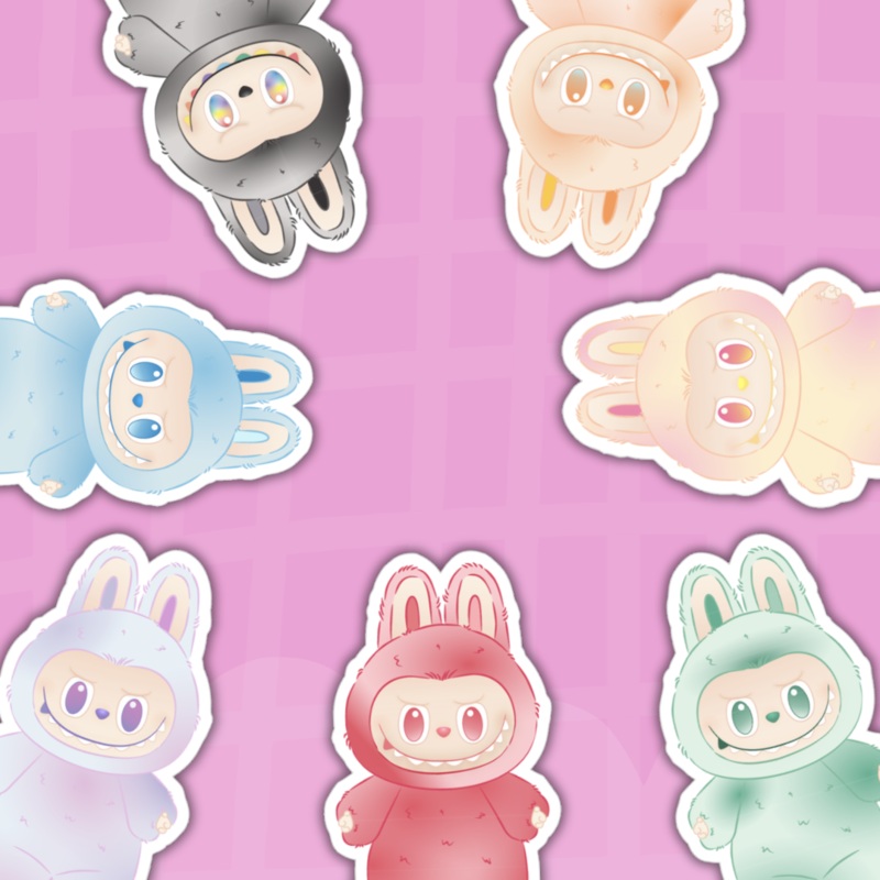 Positive Energy Monsters | Sticker Die Cut(s) (ONLINE ORDER ONLY)