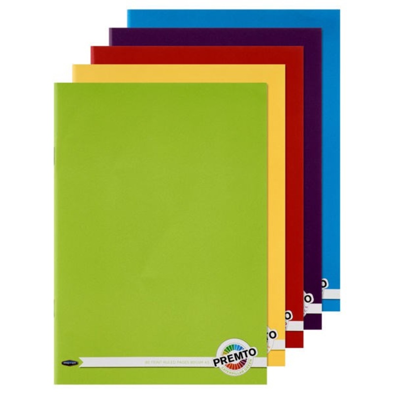 **Premto A5 80 Page Soft Notebook