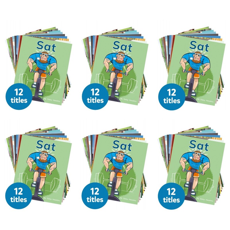 Reading Stars Achieve Phonics Phase 2 6-Pack  72 Titles