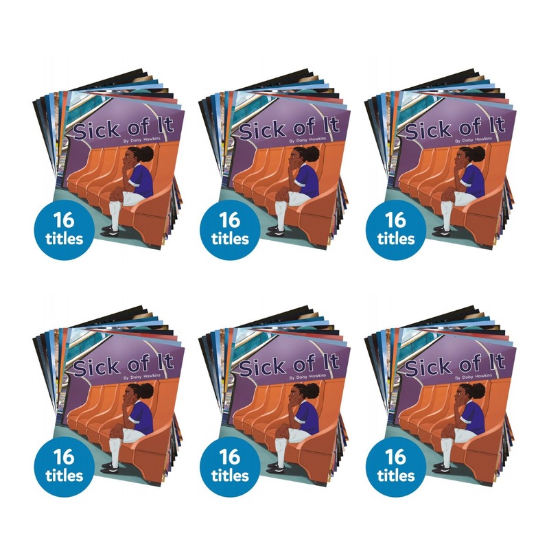 Reading Stars Achieve Phonics Phase 3 6-Pack  96 Titles