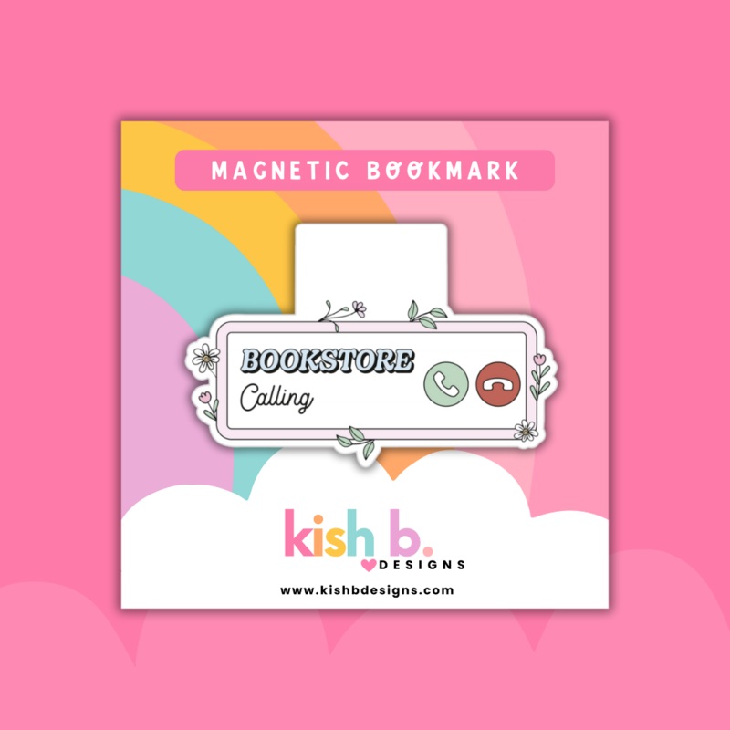 Bookstore Calling| Magnetic Bookmark (ONLINE ORDER ONLY)