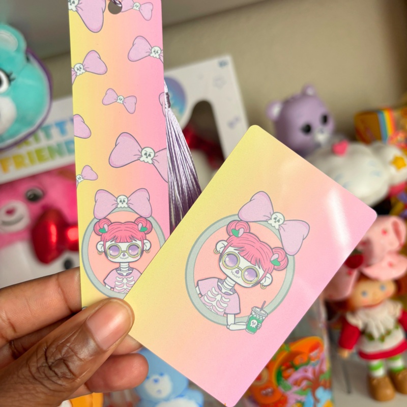 Death Before Iced Coffee| Metal Bookmark | Metal Washi Card (ONLINE ORDER ONLY)