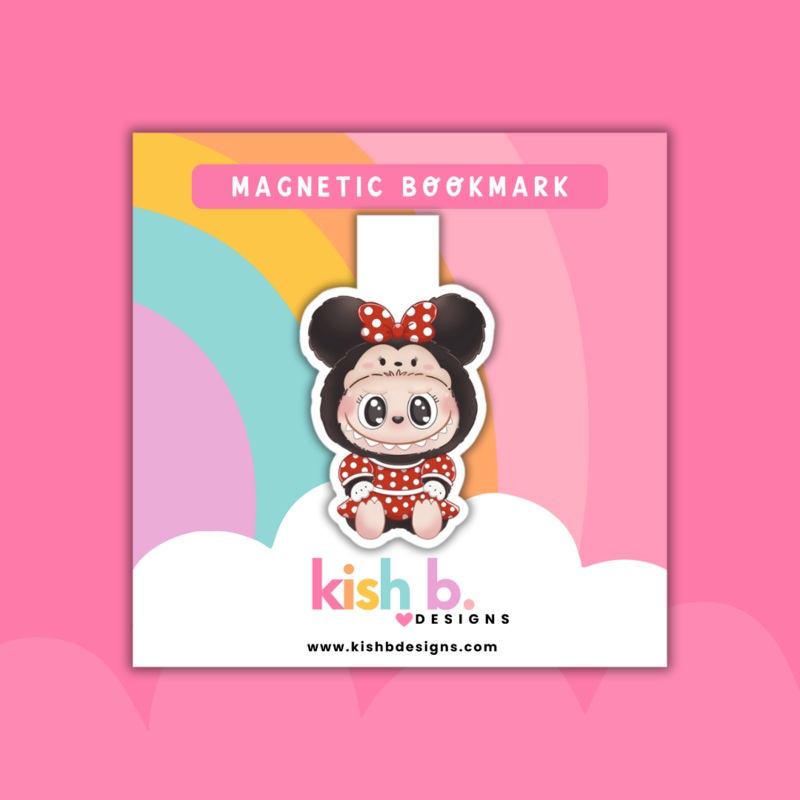 Minnie-Monster| Magnetic Bookmark (ONLINE ORDER ONLY)