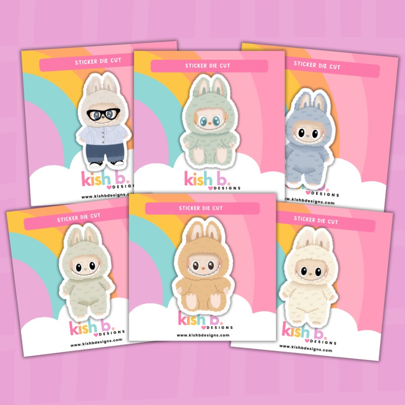 The Monsters| Sticker Die Cut (ONLINE ORDER ONLY)