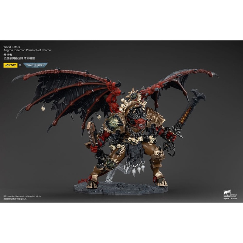 World Eaters Angron Daemon Primarch of Khorne 40K Action Figure