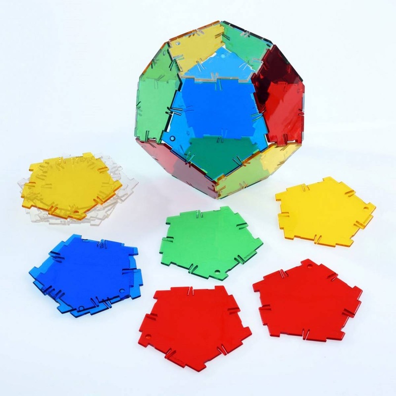Crystal Polydron Pentagon Set