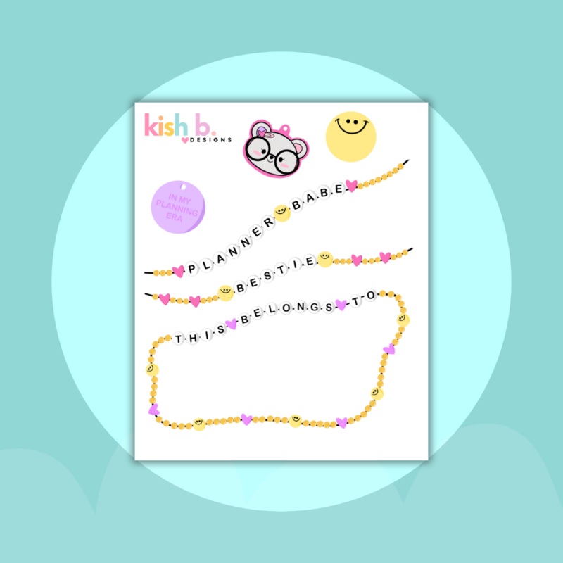 Friendship Bracelet |Decorative | Stickers (ONLINE ORDER ONLY)