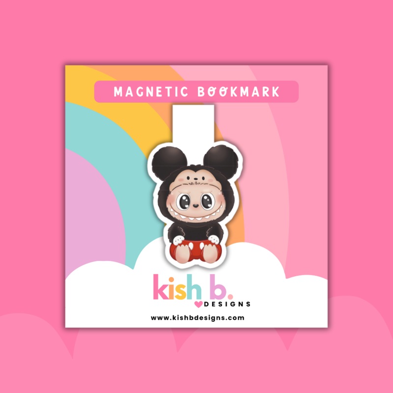 Mickey-Monster| Magnetic Bookmark (ONLINE ORDER ONLY)