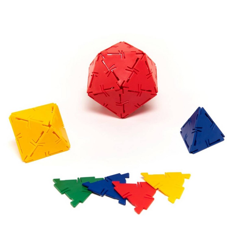 Polydron 100 Equilateral Triangles