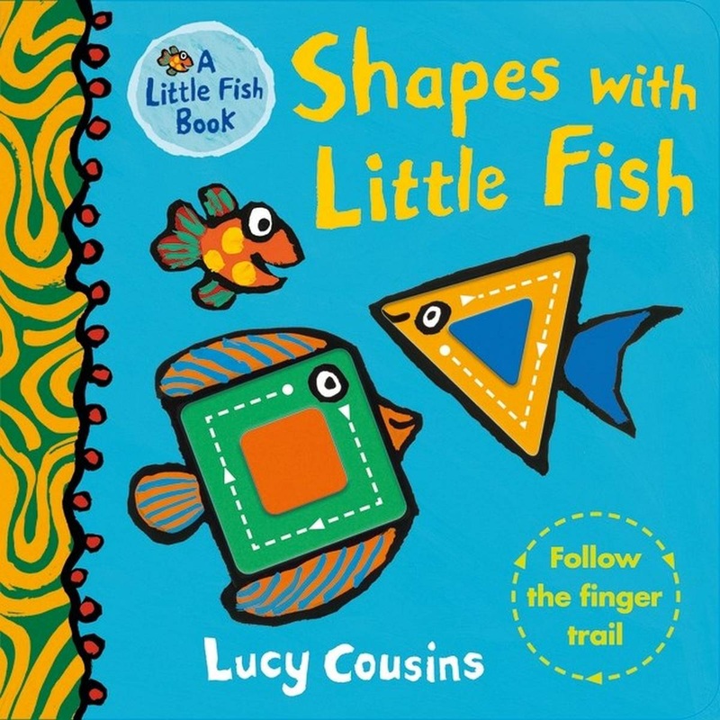 Shapes with Little Fish: Board Book
