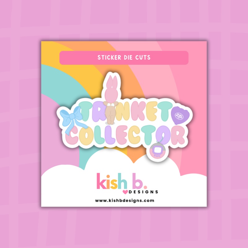 Trinket Collector  | Sticker Die Cut (ONLINE ORDER ONLY)