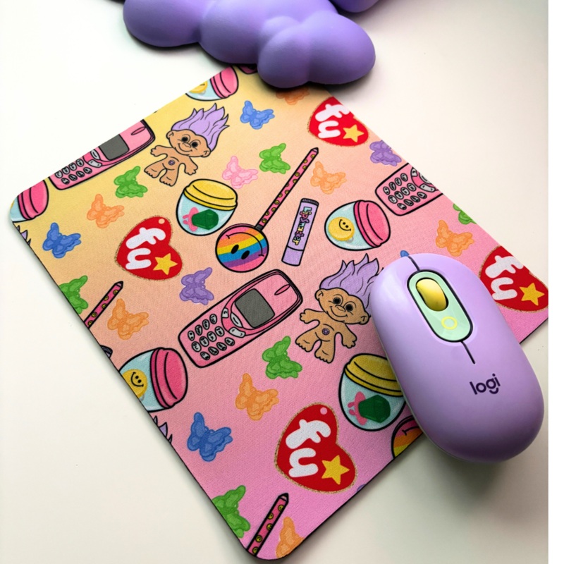 Y2K Vibes | Mouse Pad (ONLINE ORDER ONLY)