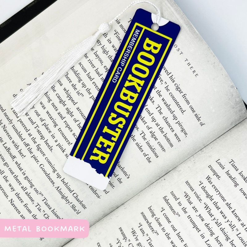 BookBuster Metal Bookmark (ONLINE ORDER ONLY)