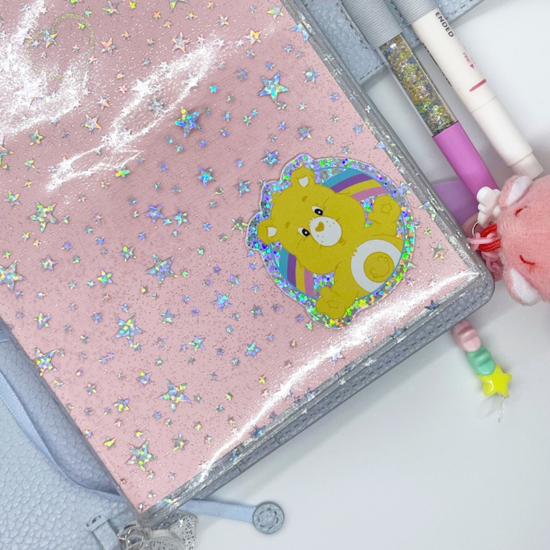 Funshine Bear Pixie Glitter Vinyl Sticker (ONLINE ORDER ONLY)