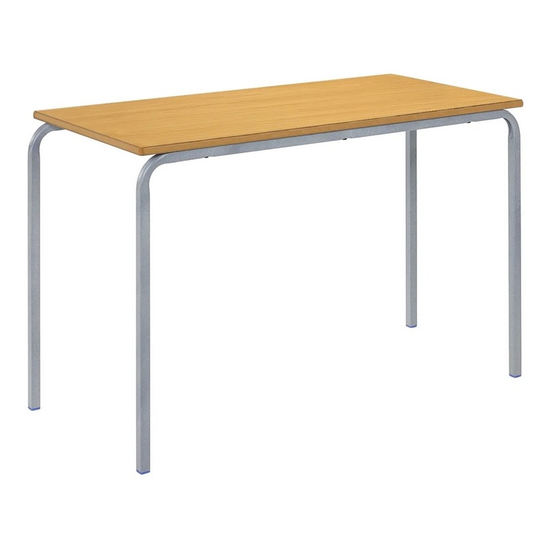 Everyday Beech Crush Bent Table  110 x 55cm  11-14 Years, Height 71cm
