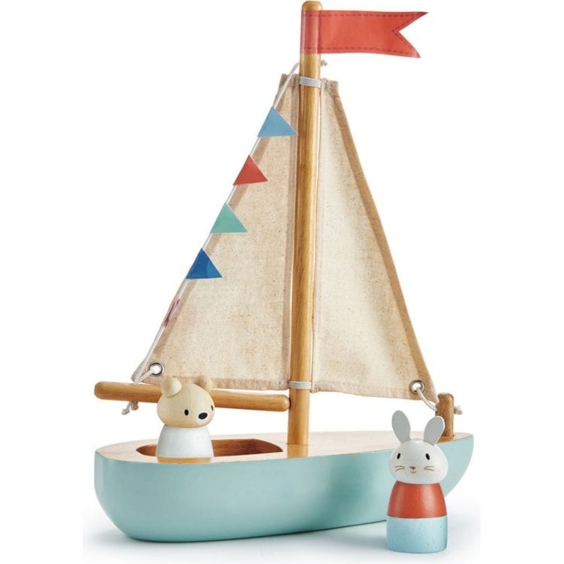 Wooden Sailway Boat