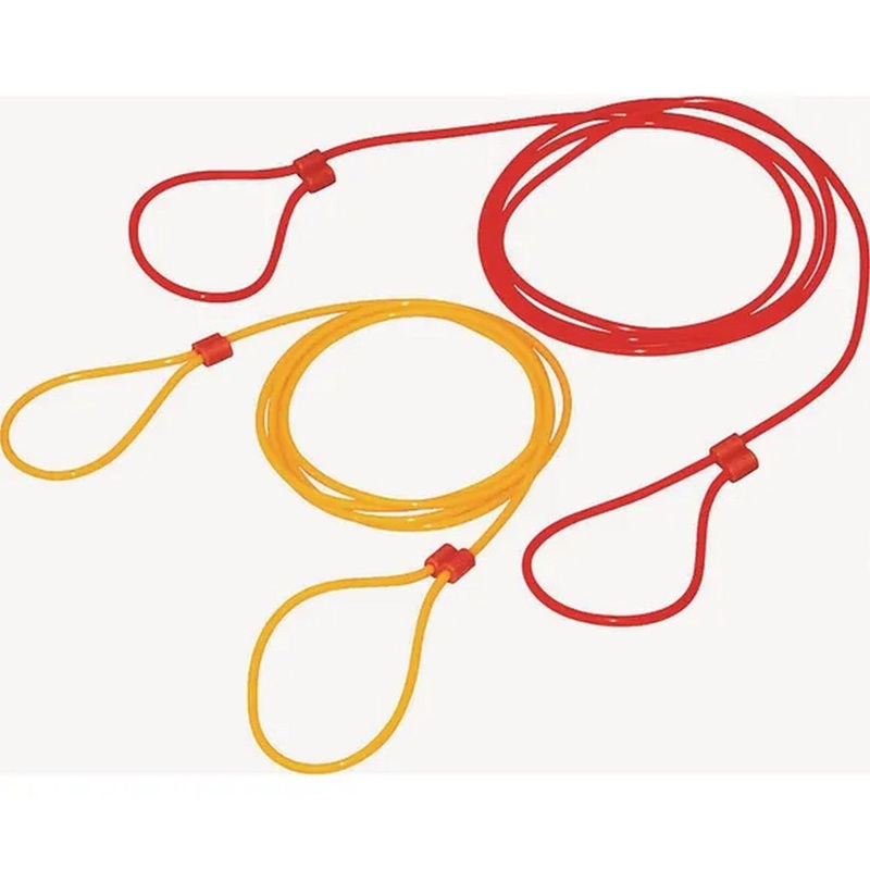 Everyday Double Dutch Skipping Rope  Red/Yellow  16ft  Pair