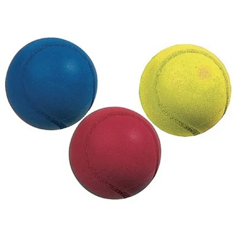 Everyday Foam Tennis Balls  Assorted  65mm  Pack of 3