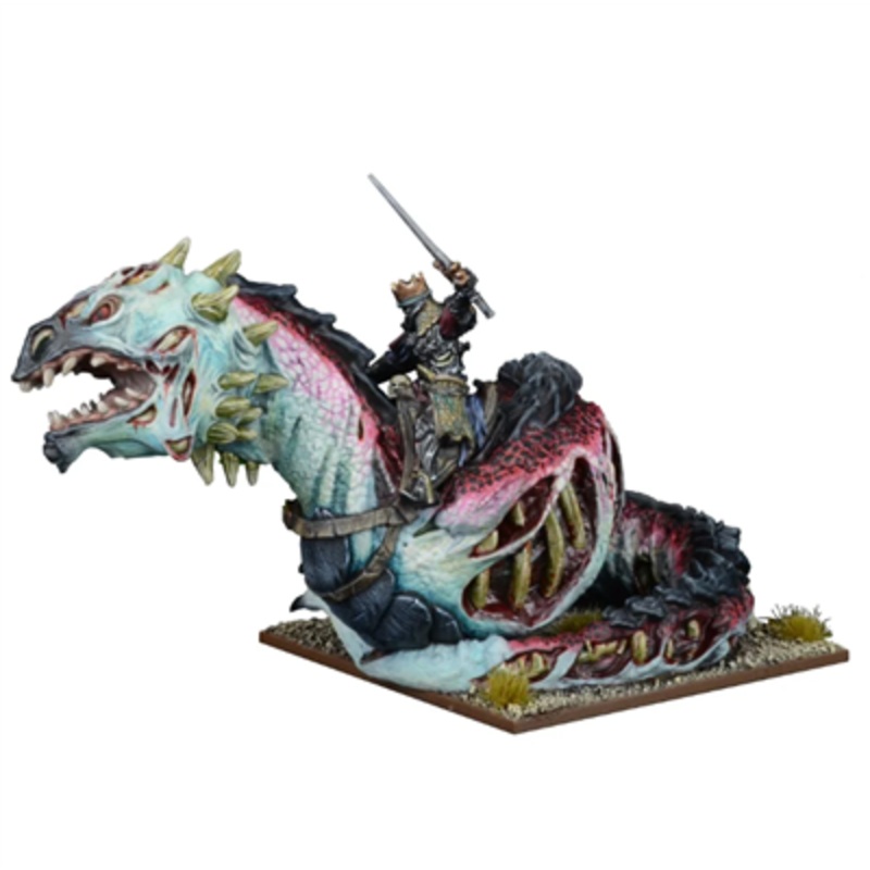 Kings of War Undead Revenant King on Undead Great Wyrm
