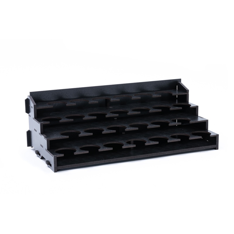 Black Paint Rack: Farbregal Top (Pigment)