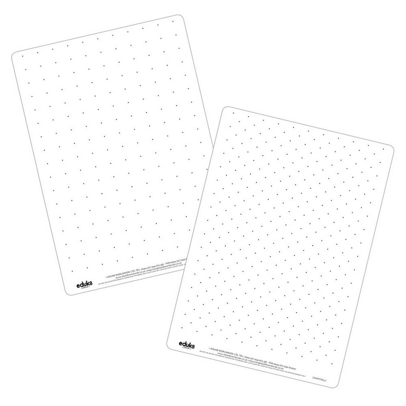 Dry Erase  Pupils A4 Matrix Boards Pack of 30