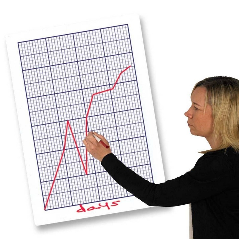 Dry Erase  Teachers A2 Graph Board