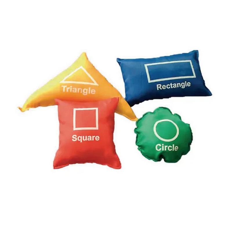Everyday Shapes Beanbags  Assorted  Pack of 4