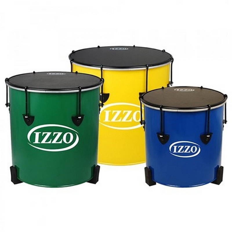 Izzo Nesting Surdo Samba Drum Set  Pack of 3