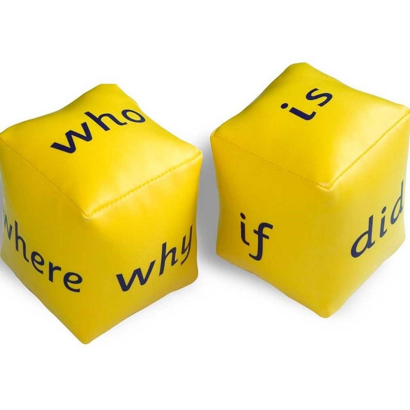 Ask A Question Dice  Set Of 2
