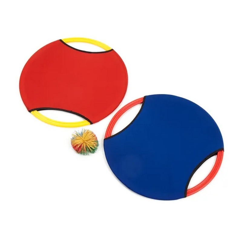 Everyday Bounce Disks and Ball  Red/Blue  Pair