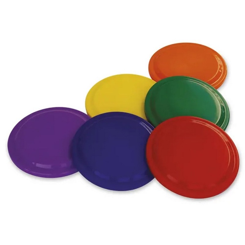Everyday Flying Disk  Assorted  Pack 6