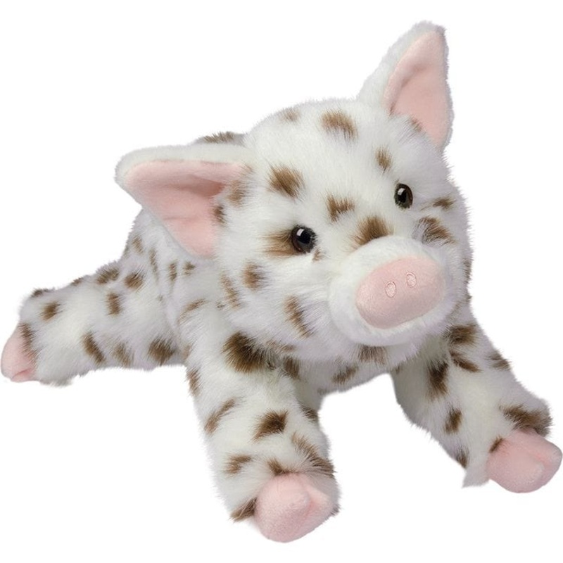 Levi Brown Spotted Pig Plush