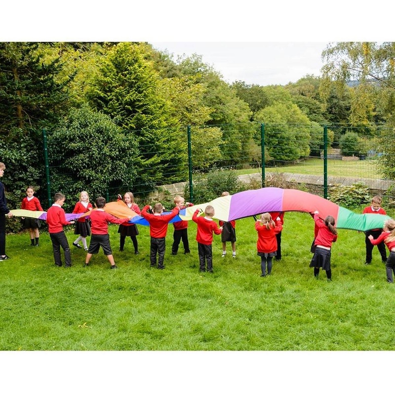 Rainbow Wave Parachute (8 metres)