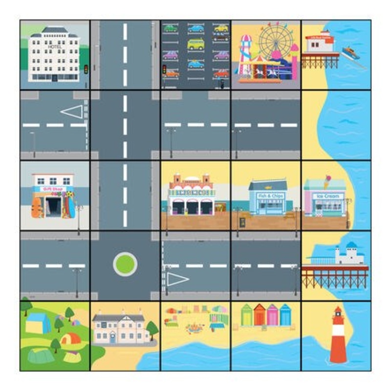 TTS Bee-Bot Seaside Mat