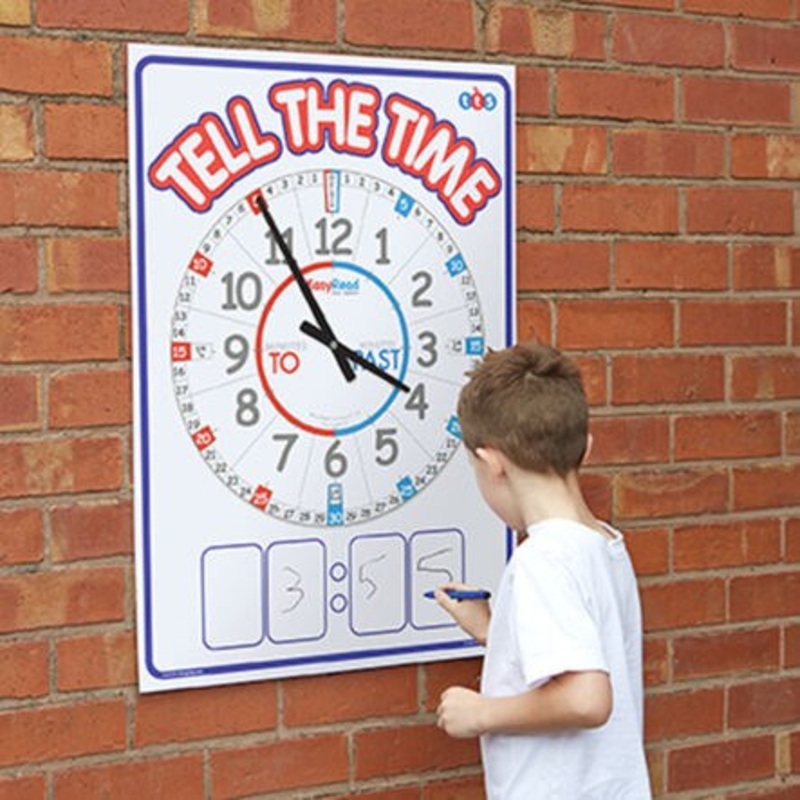 TTS Weatherproof Outdoor Teaching Clock A1