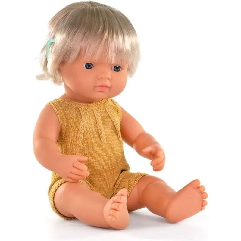 15 Baby Doll Caucasian Girl with Hearing Implant