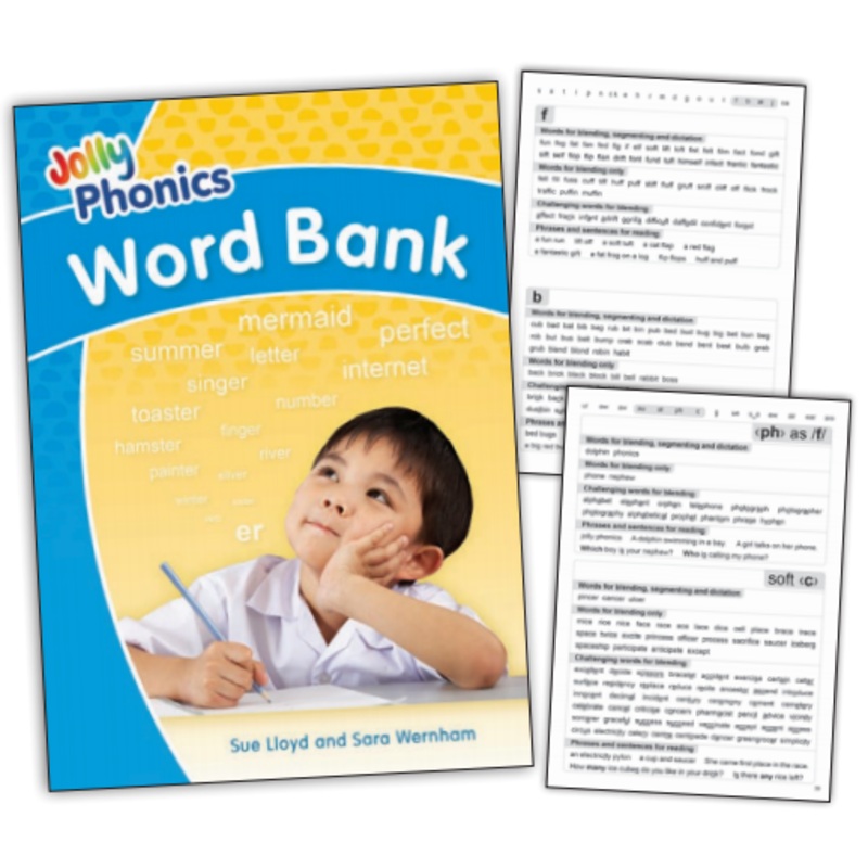 Jolly Phonics Word Bank