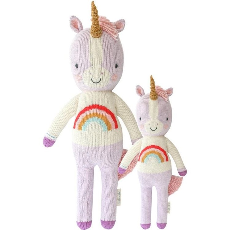 Little 13 Zoe the Unicorn Hand-Knit Doll