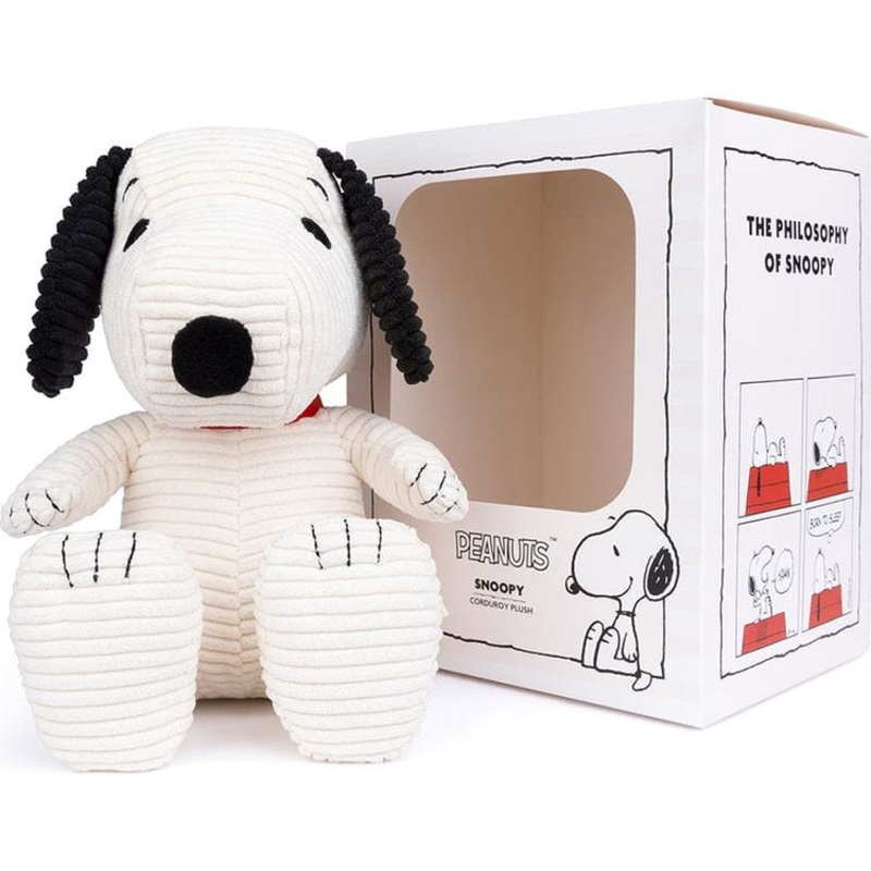 Peanuts Snoopy Sitting Corduroy 11 Plush in Giftbox