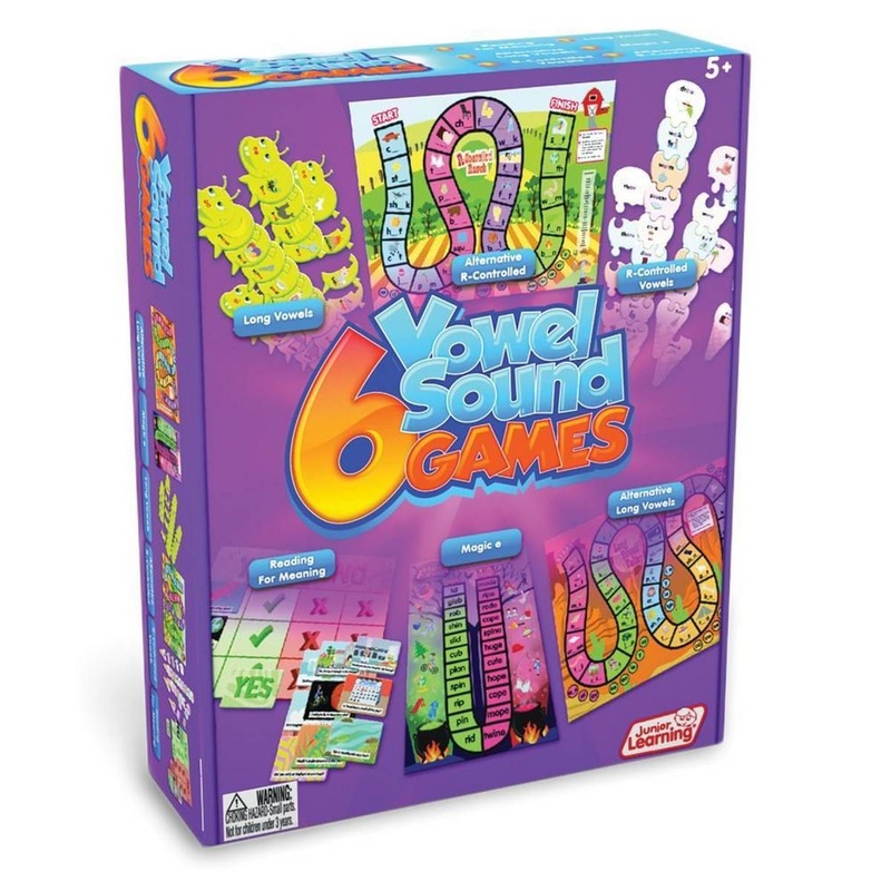 6 Vowel Sounds Board Game