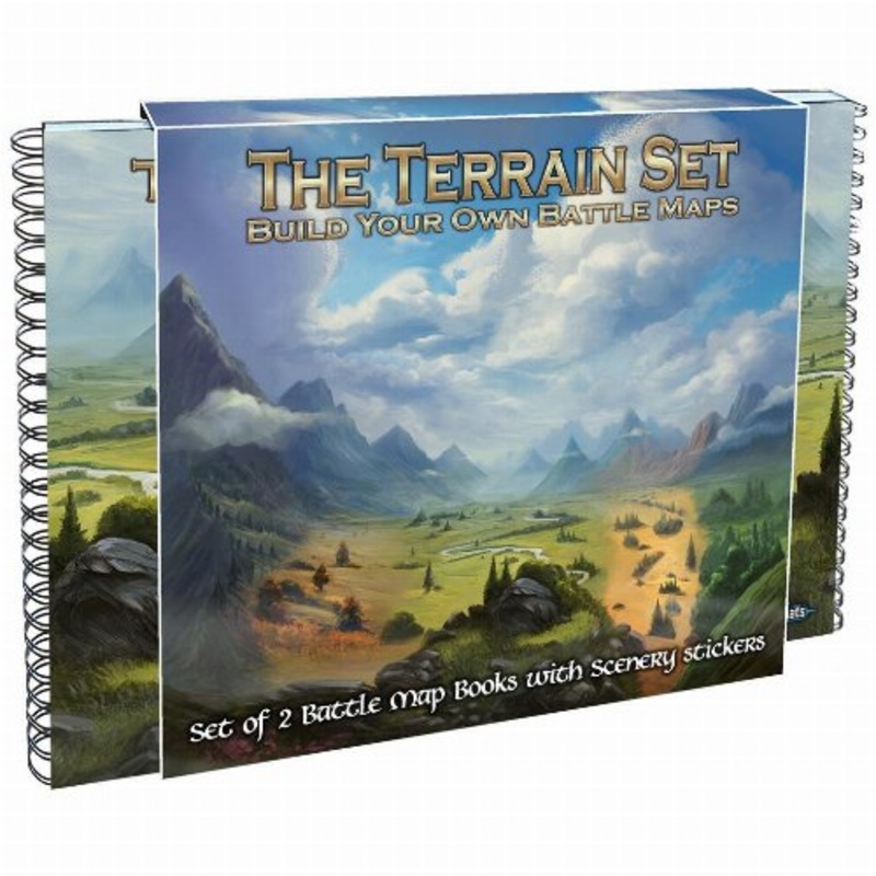 The Terrain Set – Build your own Battlemat Kit