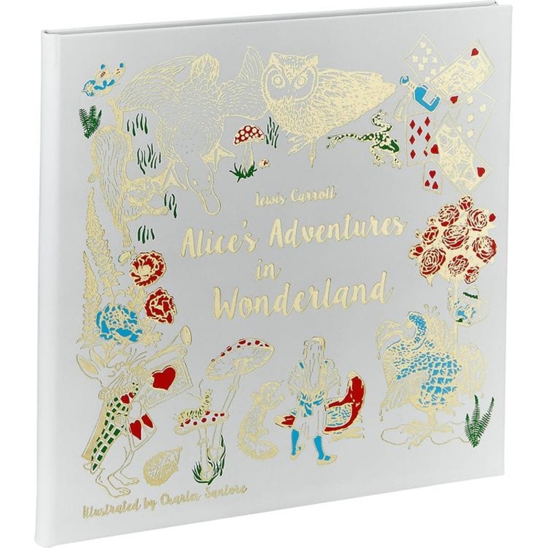 Alice’s Adventures in Wonderland Book in Ice Bonded Leather