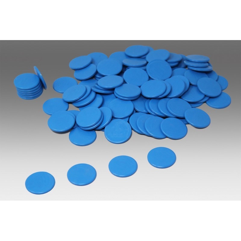 Blue Counters Pack of 1000