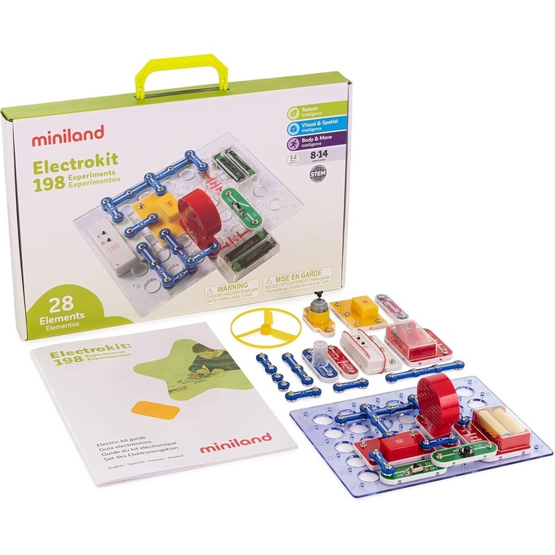 Miniland Electronic kit with 198 Experiments