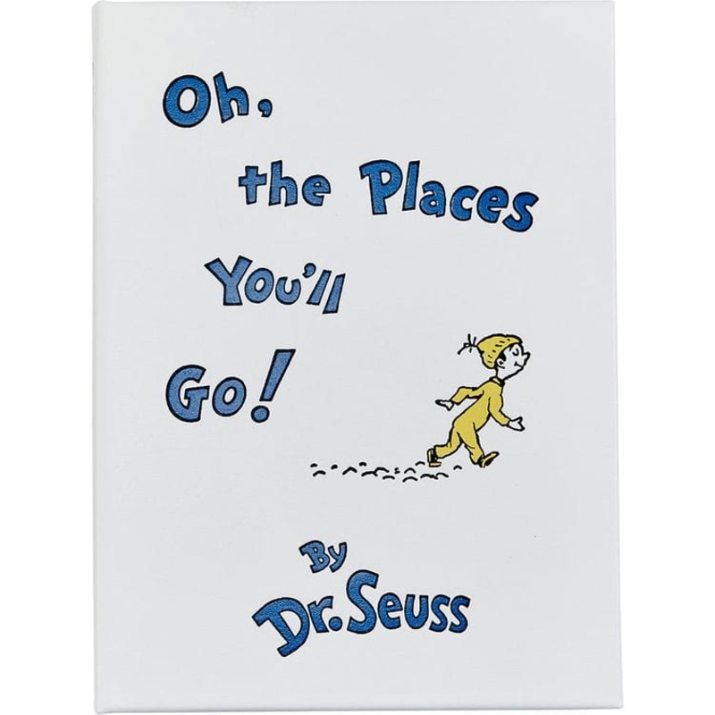Oh The Places You’ll Go by Dr. Seuss Leather-Bound Book